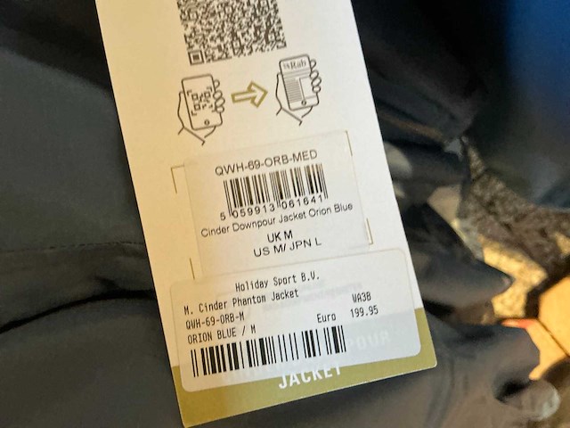 Rab windbreaker jas (20x) - afbeelding 11 van  23