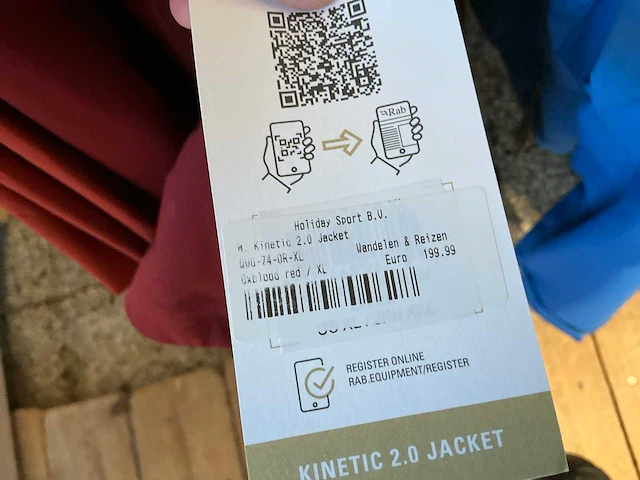 Rab windbreaker jas (20x) - afbeelding 13 van  23