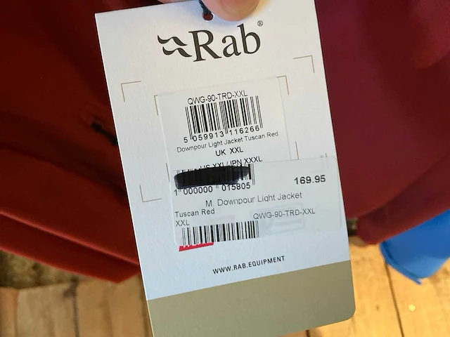 Rab windbreaker jas (20x) - afbeelding 22 van  23