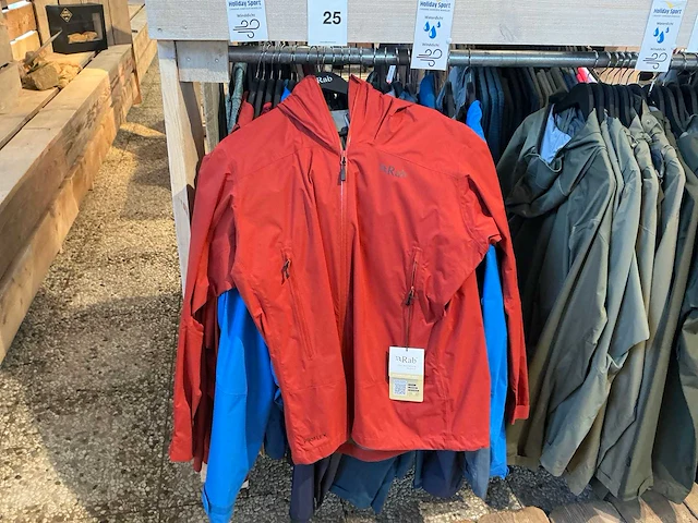 Rab windbreaker jas (20x) - afbeelding 17 van  23
