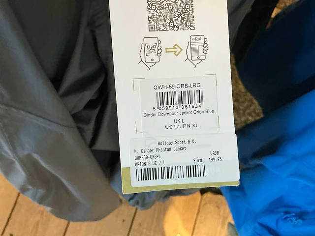 Rab windbreaker jas (20x) - afbeelding 19 van  23