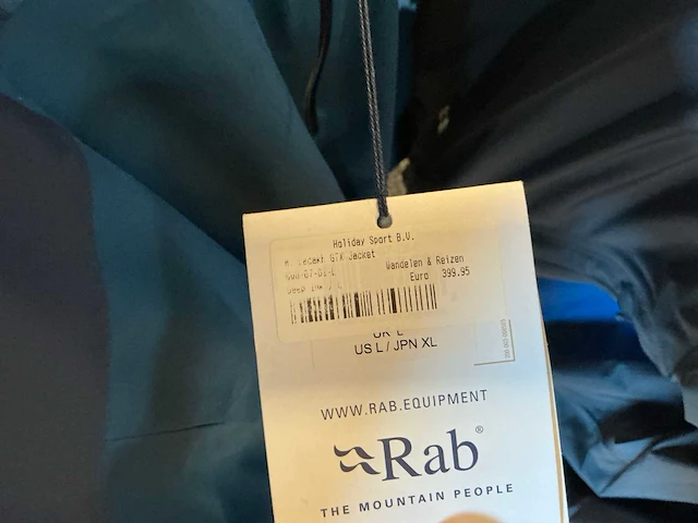 Rab windbreaker jas (20x) - afbeelding 20 van  23