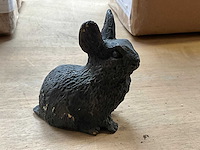 Rabbit decoratief beeld (2x) - afbeelding 1 van  3