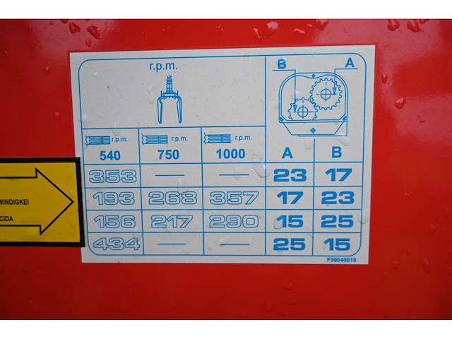 Rabe - turbodrill xl300a - combi-rijenzaaimachine met 2021 maschio gaspardo dm 3000 combi power harrows - afbeelding 3 van  20