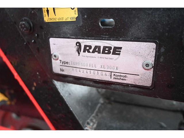 Rabe - turbodrill xl300a - combi-rijenzaaimachine met 2021 maschio gaspardo dm 3000 combi power harrows - afbeelding 10 van  20