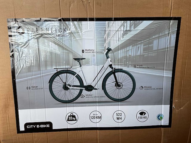 Rabeneick comfort elektrische fiets - afbeelding 4 van  4