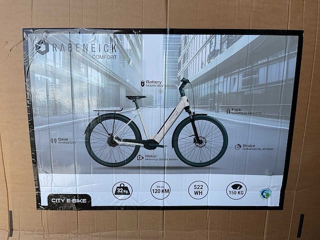 Rabeneick comfort elektrische fiets - afbeelding 9 van  17