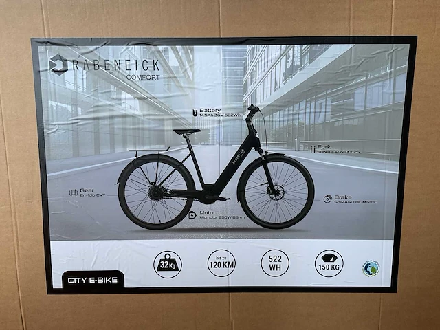 Rabeneick comfort elektrische fiets - afbeelding 9 van  17