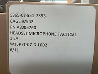 Racal acoustics headset microphone tactical - afbeelding 4 van  4
