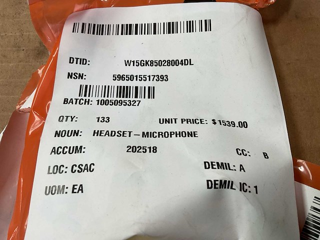 Racal acoustics headset - afbeelding 3 van  4