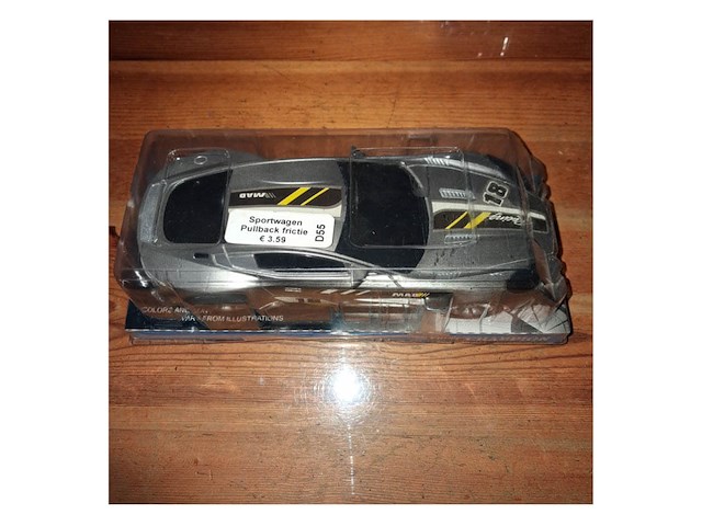 Race wagen 22 cm pull back frictie - afbeelding 3 van  3