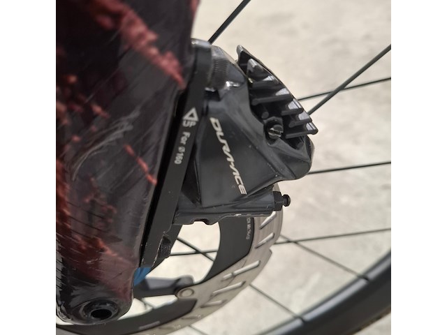 Racefiets, cannondale, systemsix, acid red, carbon ultegra - afbeelding 2 van  14