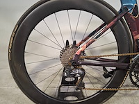 Racefiets, cannondale, systemsix, acid red, carbon ultegra - afbeelding 5 van  14