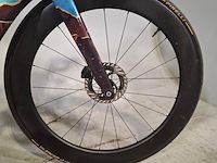 Racefiets, cannondale, systemsix, acid red, carbon ultegra - afbeelding 6 van  14