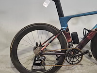 Racefiets, cannondale, systemsix, acid red, carbon ultegra - afbeelding 7 van  14