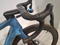 Racefiets, cannondale, systemsix, acid red, carbon ultegra - afbeelding 9 van  14