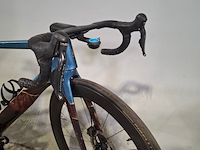 Racefiets, cannondale, systemsix, acid red, carbon ultegra - afbeelding 10 van  14