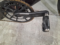 Racefiets, cannondale, systemsix, acid red, carbon ultegra - afbeelding 11 van  14