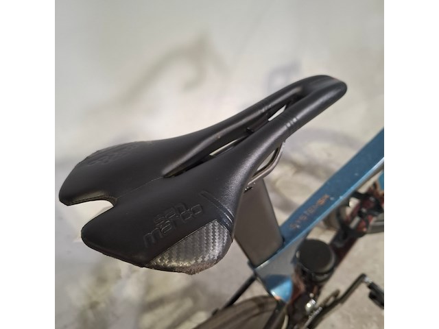 Racefiets, cannondale, systemsix, acid red, carbon ultegra - afbeelding 13 van  14