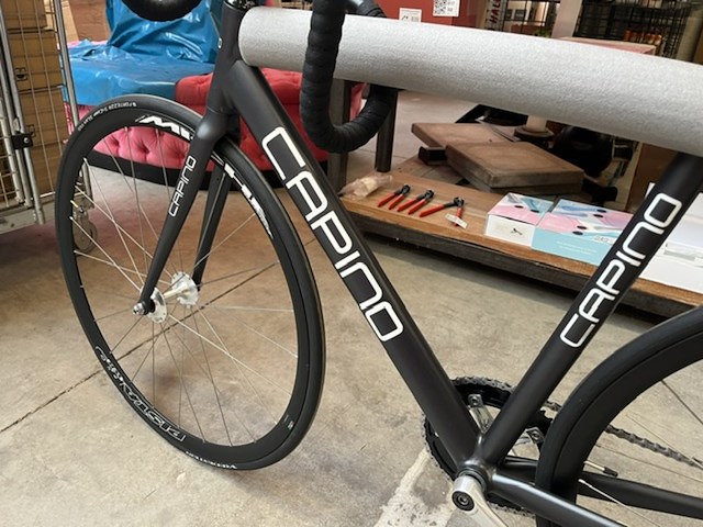 Racefiets, capino, alu piste - afbeelding 4 van  5