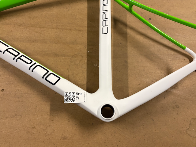 Racefiets frame carbon, capino - afbeelding 2 van  5