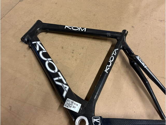 Racefiets frame carbon kuota - afbeelding 3 van  6