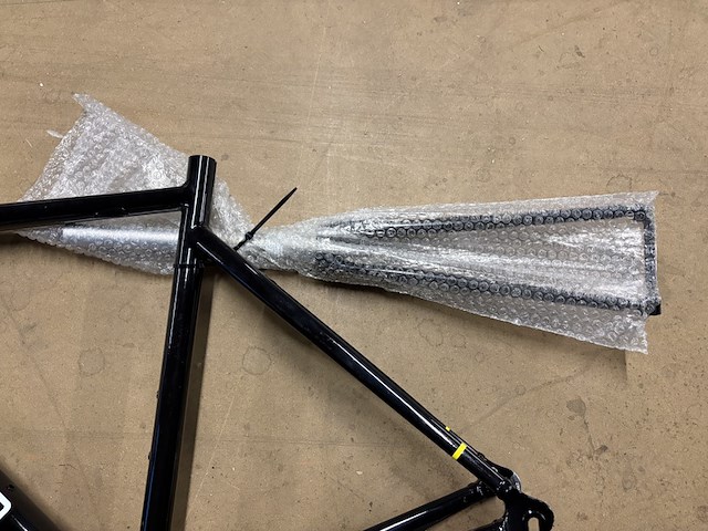 Racefiets frame met voorvork, capino - afbeelding 4 van  6