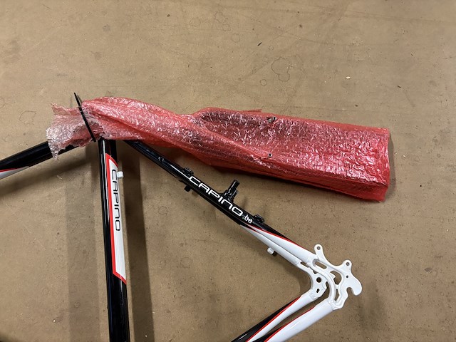 Racefiets frame met voorvork capino - afbeelding 6 van  7