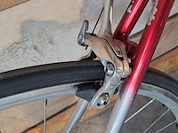 Racefiets, koga, exerciser, rood / zilver - afbeelding 6 van  16