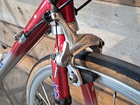 Racefiets, koga, exerciser, rood / zilver - afbeelding 8 van  16