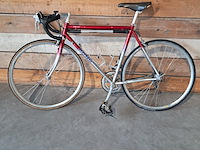 Racefiets, koga, exerciser, rood / zilver - afbeelding 9 van  16