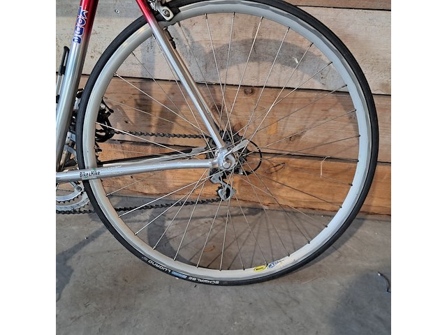Racefiets, koga, exerciser, rood / zilver - afbeelding 11 van  16