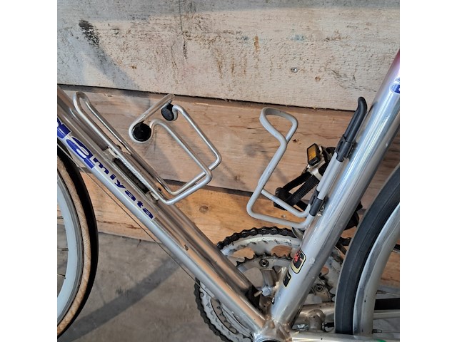 Racefiets, koga, exerciser, rood / zilver - afbeelding 13 van  16