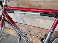 Racefiets, koga, exerciser, rood / zilver - afbeelding 15 van  16
