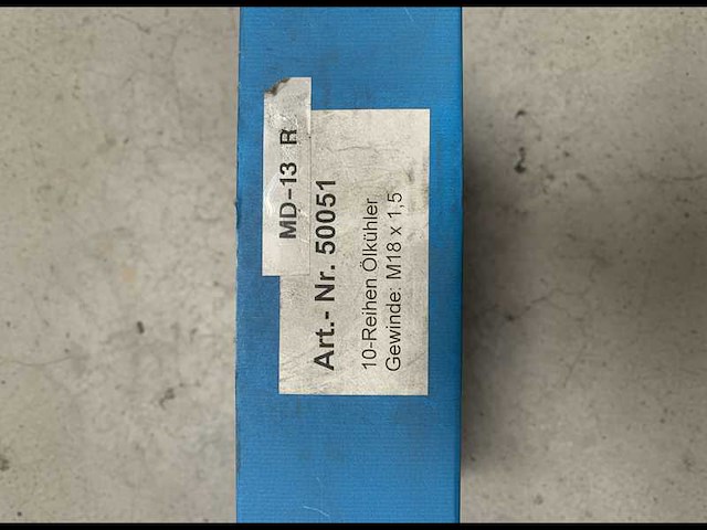 Racimex aluminium oil cooler - 50051 - afbeelding 2 van  2