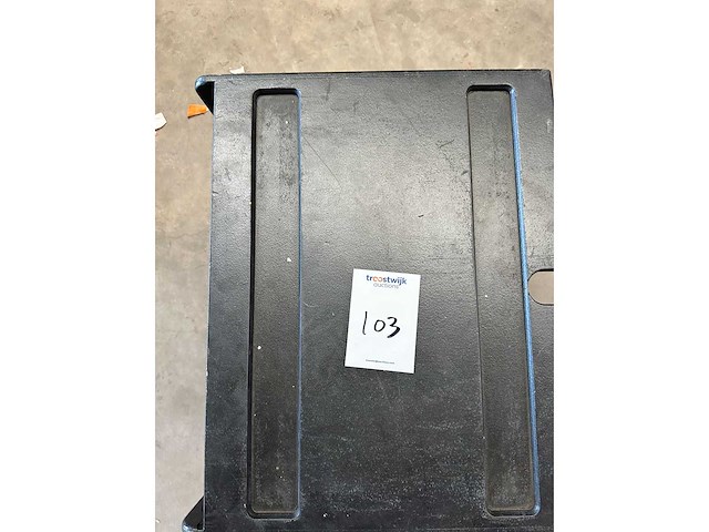Rack insert 2u black 19" racking equipment (5x) - afbeelding 2 van  2