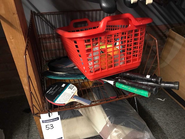 Rackets en ballen - afbeelding 1 van  3