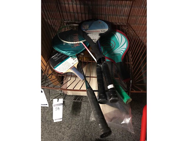 Rackets en ballen - afbeelding 2 van  3