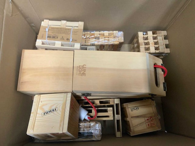 Rackpack doos met diverse houtproducten - afbeelding 12 van  13