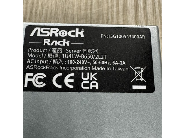 Rackserver, asrock, 1u4lw-b650/2l2t - afbeelding 2 van  5