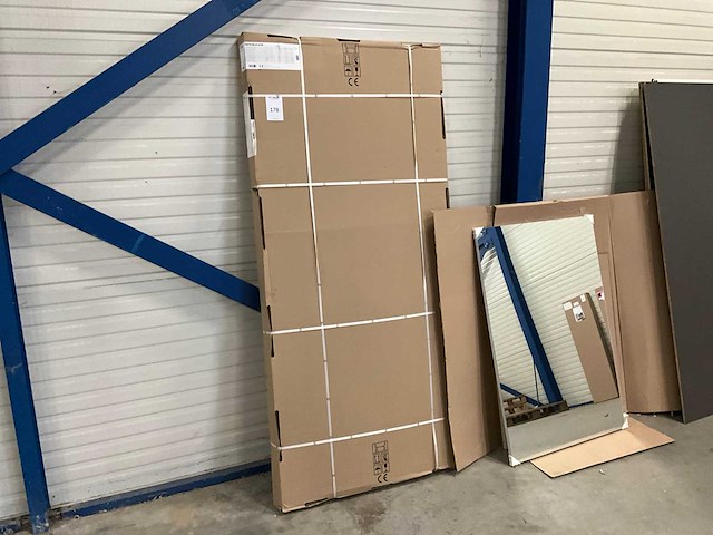 Radaway 10076100-01-01r nes 8 douchedeur rechts - afbeelding 1 van  4