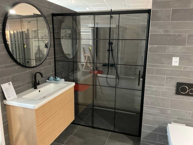 Radaway idea black dwj doucheopstelling - afbeelding 1 van  9