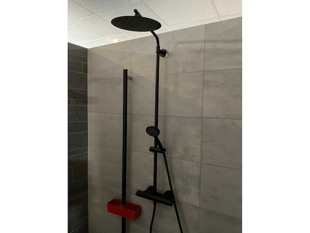 Radaway idea black dwj doucheopstelling - afbeelding 3 van  9