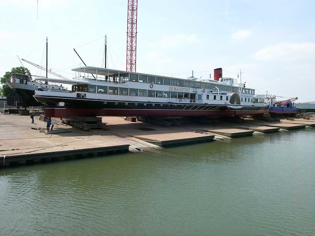 Raderstoomboot de majesteit - 100 jaar - afbeelding 23 van  64
