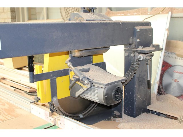 Radiaalafkortzaag harwi 625-u. bouwjaar 2009. let op: exclusief stofafzuiging. - afbeelding 4 van  5