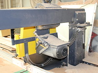 Radiaalafkortzaag harwi 625-u. bouwjaar 2009. let op: exclusief stofafzuiging. - afbeelding 4 van  5