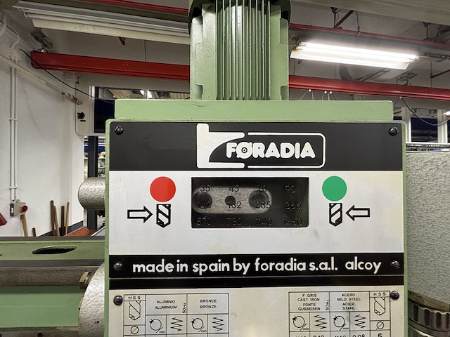 Radiaalboormachine, foradia, gr 50/1200, 1992 - afbeelding 3 van  35