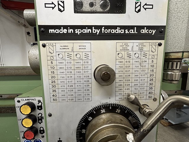 Radiaalboormachine, foradia, gr 50/1200, 1992 - afbeelding 4 van  35