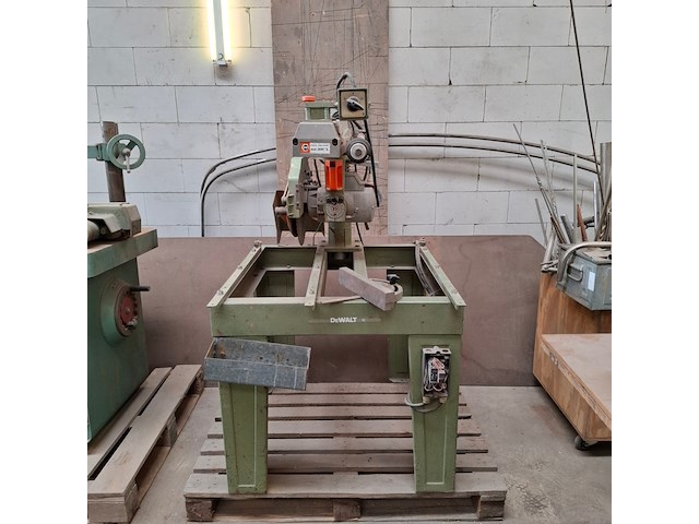 Radiaalzaag dewalt, 1600/s, bouwjaar 1989 - afbeelding 3 van  10