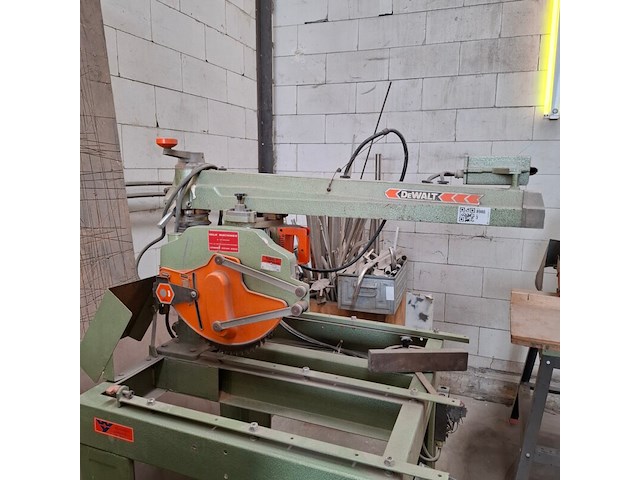 Radiaalzaag dewalt, 1600/s, bouwjaar 1989 - afbeelding 4 van  10